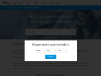 Desktop screenshot for disneystorycentral.com