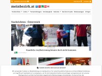 Desktop screenshot for meinbezirk.at