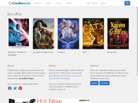 Desktop screenshot for cinematerial.com