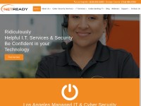 Desktop screenshot for netreadyit.com