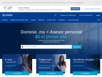 Desktop screenshot for 1and1.mx