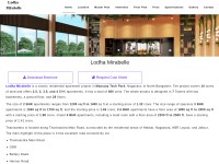 Desktop screenshot for lodhamirabelle.net.in