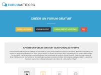 Desktop screenshot for forumactif.org
