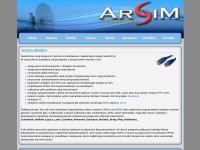 Desktop screenshot for arsim.pl