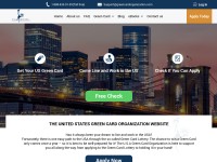 Desktop screenshot for greencardorganization.com