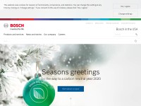 Desktop screenshot for bosch.us