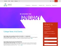 Desktop screenshot for saultcollege.ca