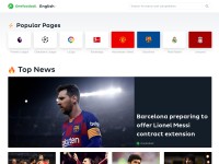 Desktop screenshot for onefootball.com
