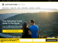 Desktop screenshot for adventureinyou.com
