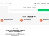 Desktop screenshot for watersportsgoa.in