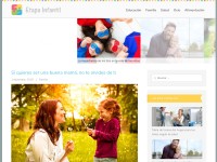 Desktop screenshot for etapainfantil.com