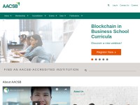 Desktop screenshot for aacsb.edu