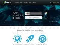 Desktop screenshot for aytm.com