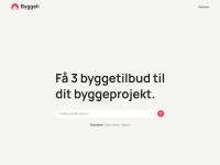 Desktop screenshot for byggeli.dk