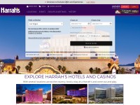 Desktop screenshot for harrahs.com