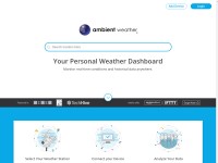 Desktop screenshot for ambientweather.net
