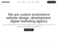 Desktop screenshot for emavens.com