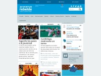 Desktop screenshot for juventudrebelde.cu