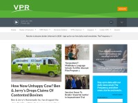 Desktop screenshot for vpr.org