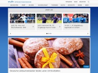 Desktop screenshot for mdr.de