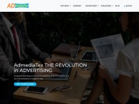 Desktop screenshot for admediatex.net