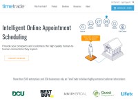 Desktop screenshot for timetrade.com