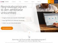 Desktop screenshot for e-conomic.dk