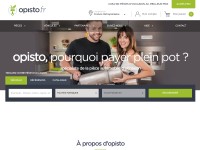 Desktop screenshot for opisto.fr