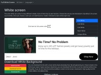 Desktop screenshot for fullwhitescreen.com