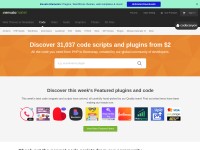 Desktop screenshot for codecanyon.net