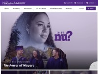 Desktop screenshot for niagara.edu