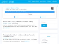 Desktop screenshot for expresstricks.com