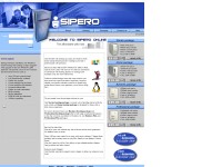 Desktop screenshot for sipero.com