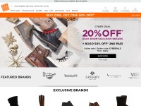 Desktop screenshot for rackroomshoes.com