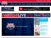Desktop screenshot for usaswimming.org