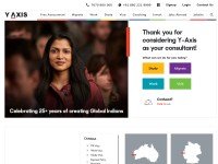 Desktop screenshot for y-axis.com