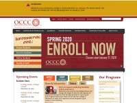 Desktop screenshot for occc.edu