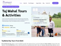 Desktop screenshot for tajmahaldaytour.net