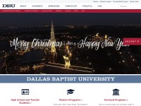 Desktop screenshot for dbu.edu