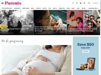 Desktop screenshot for parents.com