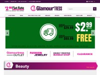 Desktop screenshot for glamourtress.com