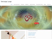 Desktop screenshot for sarvyoga.com