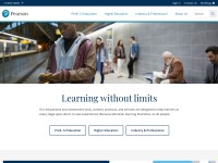 Desktop screenshot for pearsoned.com