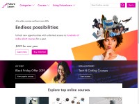 Desktop screenshot for futurelearn.com
