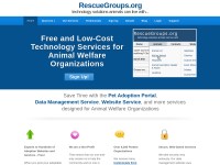 Desktop screenshot for rescuegroups.org