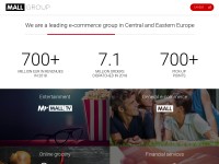 Desktop screenshot for mallgroup.com