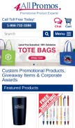 How 4allpromos.com looks like on a mobile device such as an iPhone.