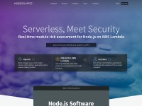 Desktop screenshot for nodesource.com