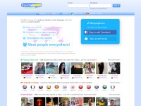 Desktop screenshot for interpals.net