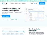 Desktop screenshot for redmineflux.com